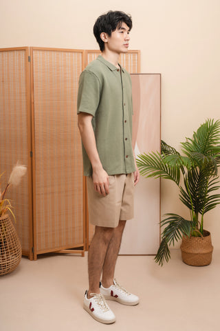 Olow Cheech Polo in Sage Green