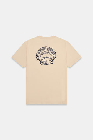 La Paz Dantas Shell T-Shirt in Ecru