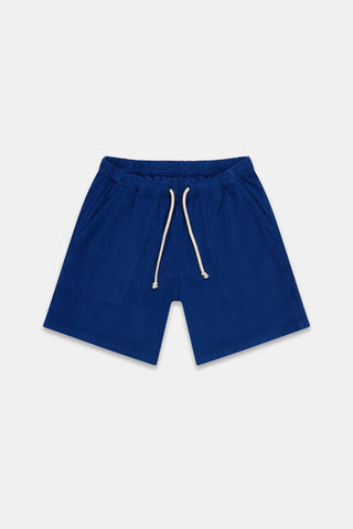 La Paz Formigal Baby Cord Beach Shorts in Blue