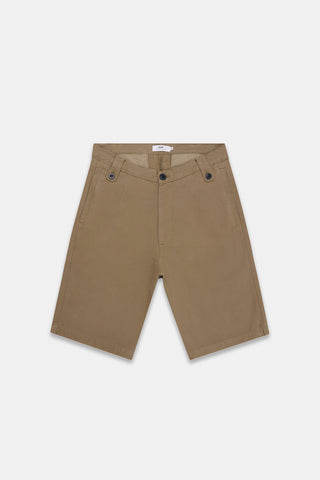 Olow Kross Shorts in Khaki Denim