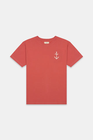 La Paz Dantas Logo T-Shirt in Spiced Coral