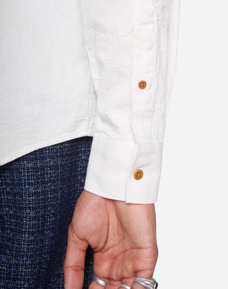 Olow Classico Mate Shirt in Off White