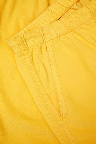 La Paz Formigal Baby Cord Beach Shorts in Yellow