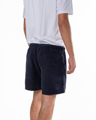La Paz Formigal Baby Cord Beach Shorts in Dark Navy