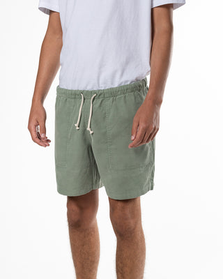 La Paz Formigal Baby Cord Beach Shorts in Green Bay