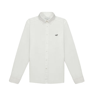 Edmmond Studios Duck Edition Button Down Oxford Shirt - White