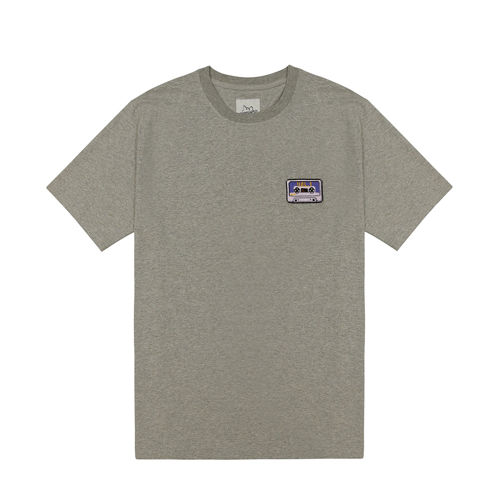 Bricktown Cassette Tape Embroidered Tee