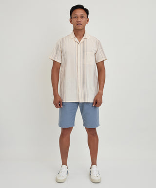 Olow Bernal Short Sleeved Jacquard Shirt