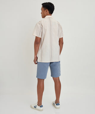 Olow Bernal Short Sleeved Jacquard Shirt