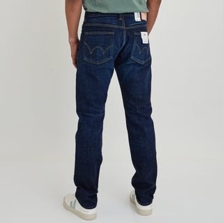 Edwin Japan Slim Tapered Stretch Denim - Dark Washed - Indigo