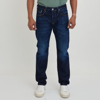 Edwin Japan Slim Tapered Stretch Denim - Dark Washed - Indigo