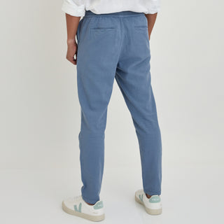 Olow Weekend Trouser in Blue Grey