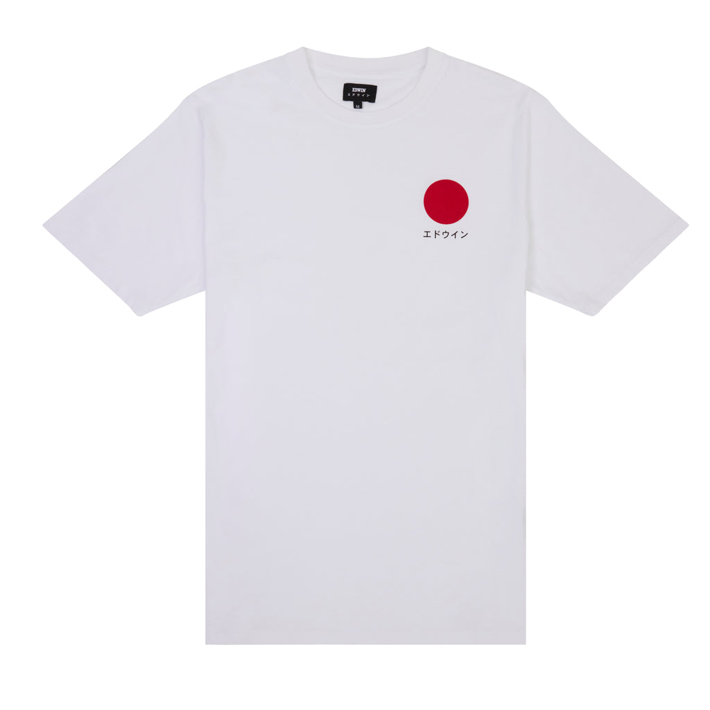 Edwin Rising Sun Tee - White