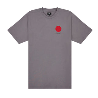 Edwin Rising Sun Tee - Frost Grey