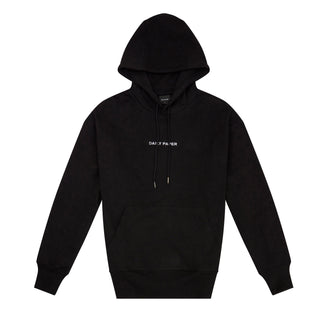 Daily Paper Levin Hoodie in Black - Embroidered Excellence