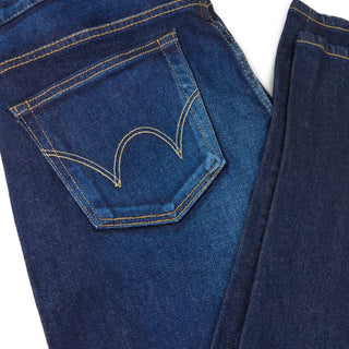Edwin Japan Slim Tapered Stretch Denim - Mid Washed - Indigo