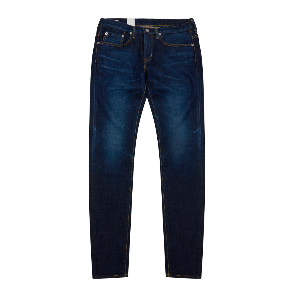 Edwin Japan Slim Tapered Stretch Denim - Dark Washed - Indigo