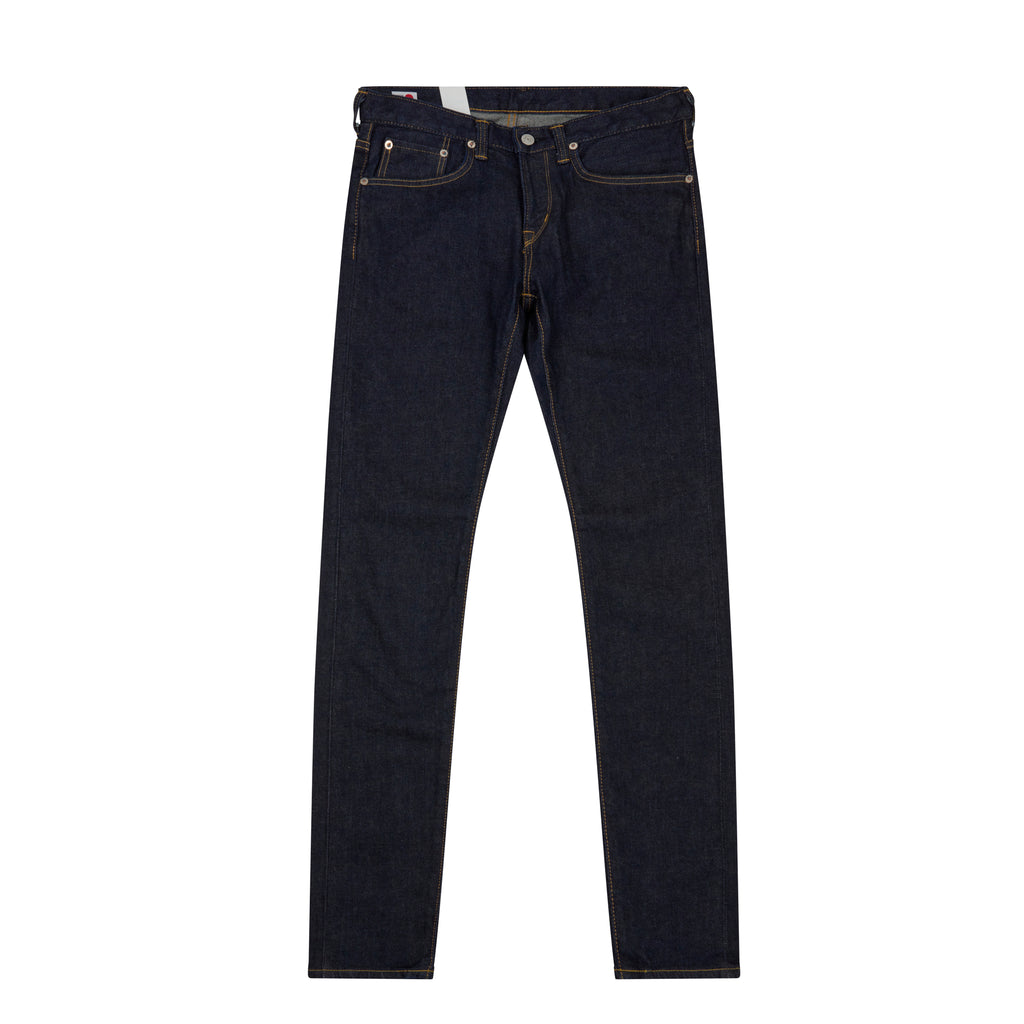 Edwin Japan Slim Tapered Stretch Denim - Rinsed - Indigo