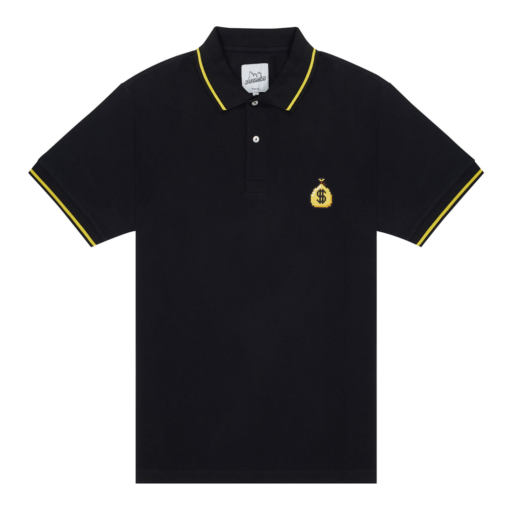 Bricktown Dollar Bag Embroidered Polo