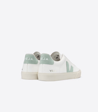 Shop Veja Campo Chromefree Leather in Matcha