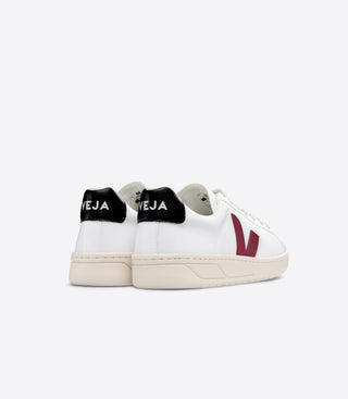 Shop Veja Urca Vegan Leather in Marsala/Black